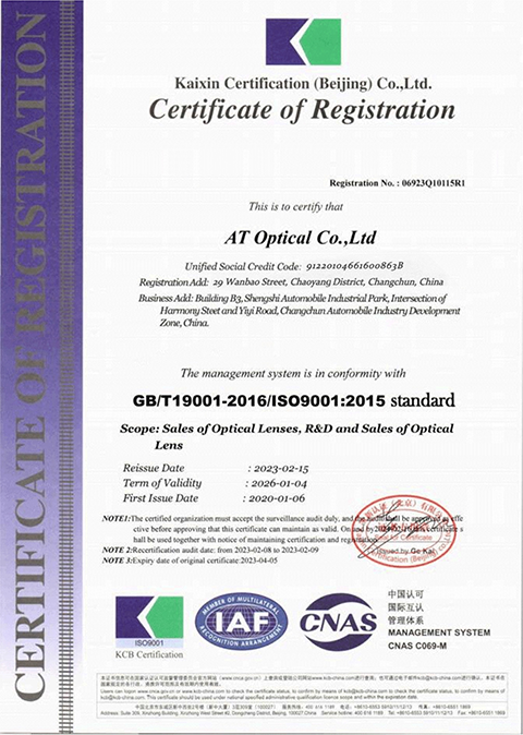 Honor Certificates